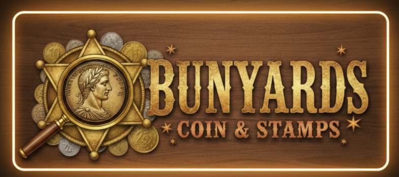 Bunyards Coin & Stamps logo